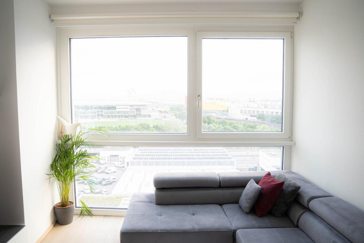 Restify10 - Skyline View - Fitness - Garge - Modern Apartment Vienna Luaran gambar