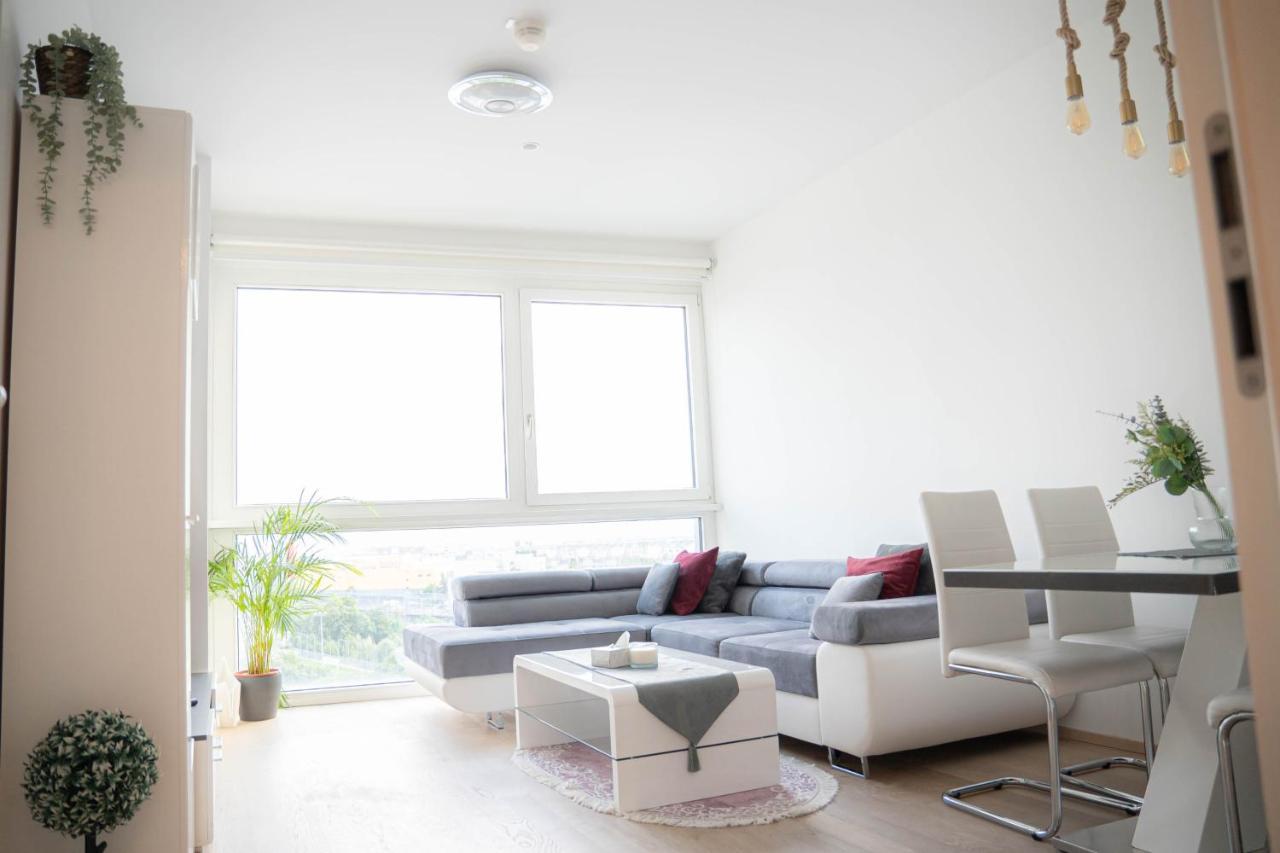 Restify10 - Skyline View - Fitness - Garge - Modern Apartment Vienna Luaran gambar