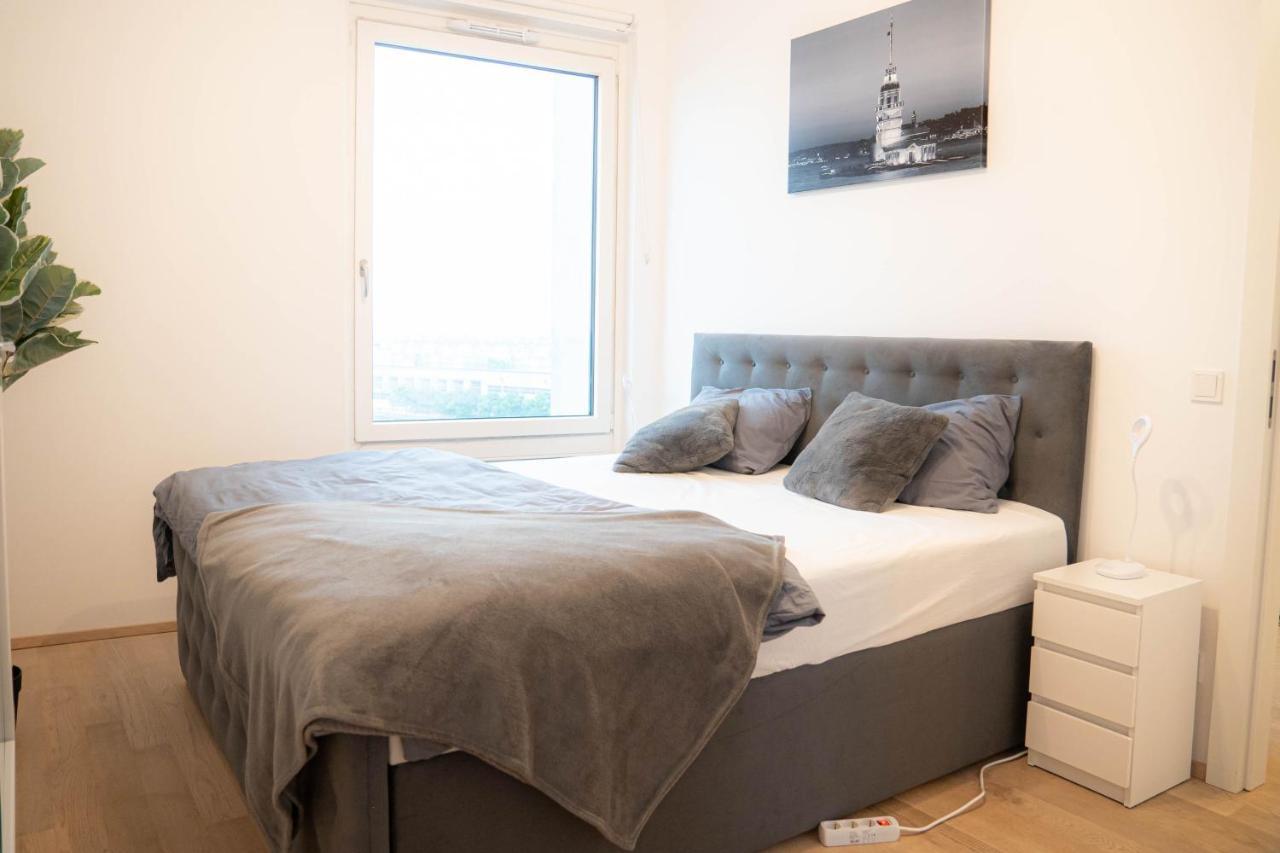 Restify10 - Skyline View - Fitness - Garge - Modern Apartment Vienna Luaran gambar